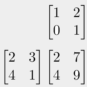 Multiplying two matrices